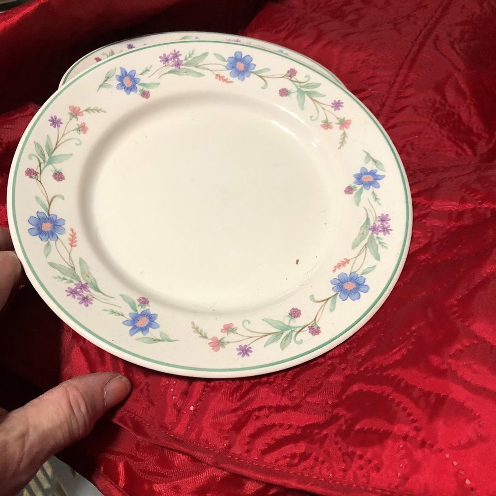 Vintage Onida Ava Pattern salad plates